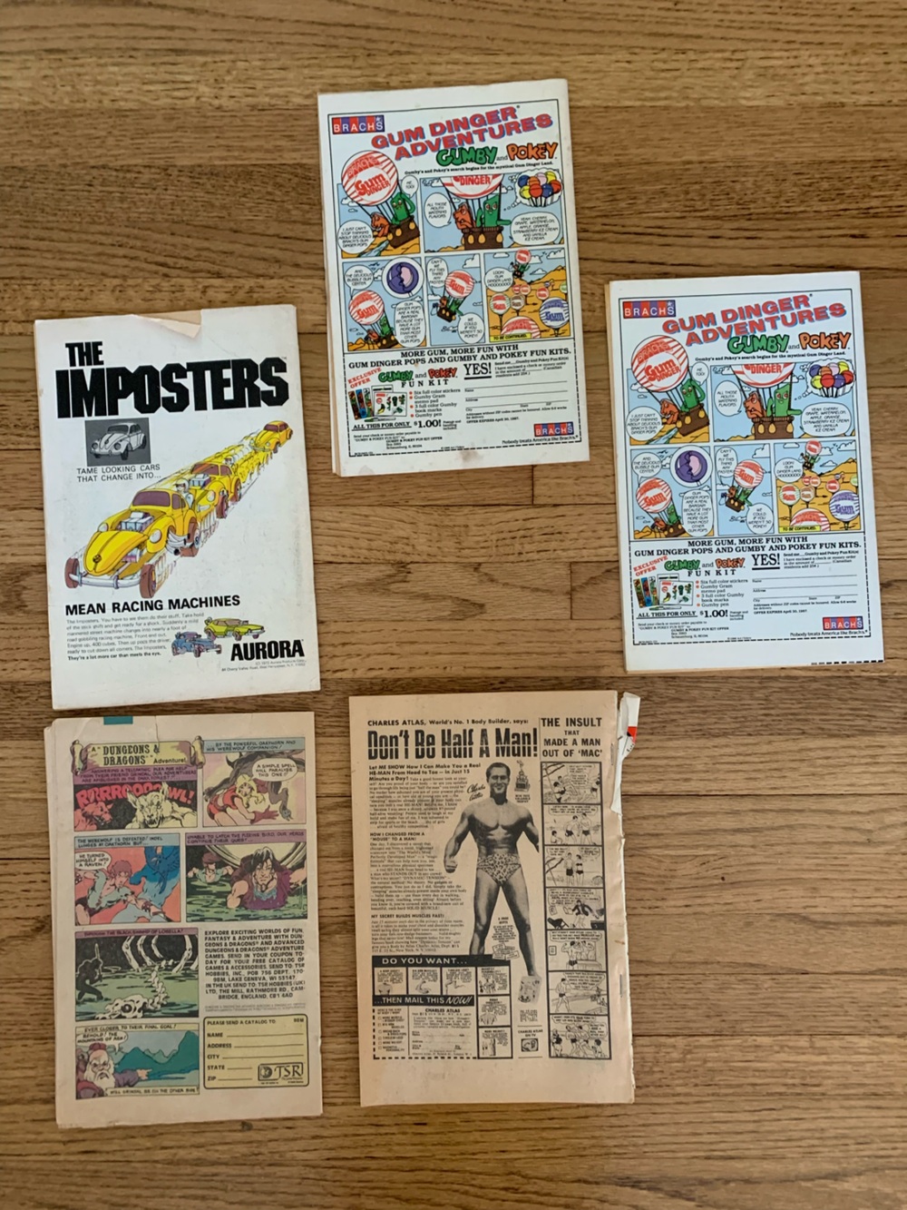 Vintage Comic Book Bundle 70s 80s Marvel DC 5 Issue Lot (Fair condition) - Picture 9 of 10